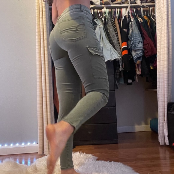 Fitted cargo pants American eagle - Picture 1 of 2